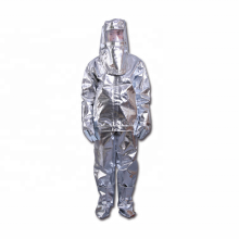 Aluminum foil insulation clothing 1000 degree fire prevention chemical protective suit